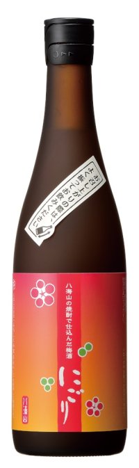 八海山の焼酎で仕込んだうめ酒にごり